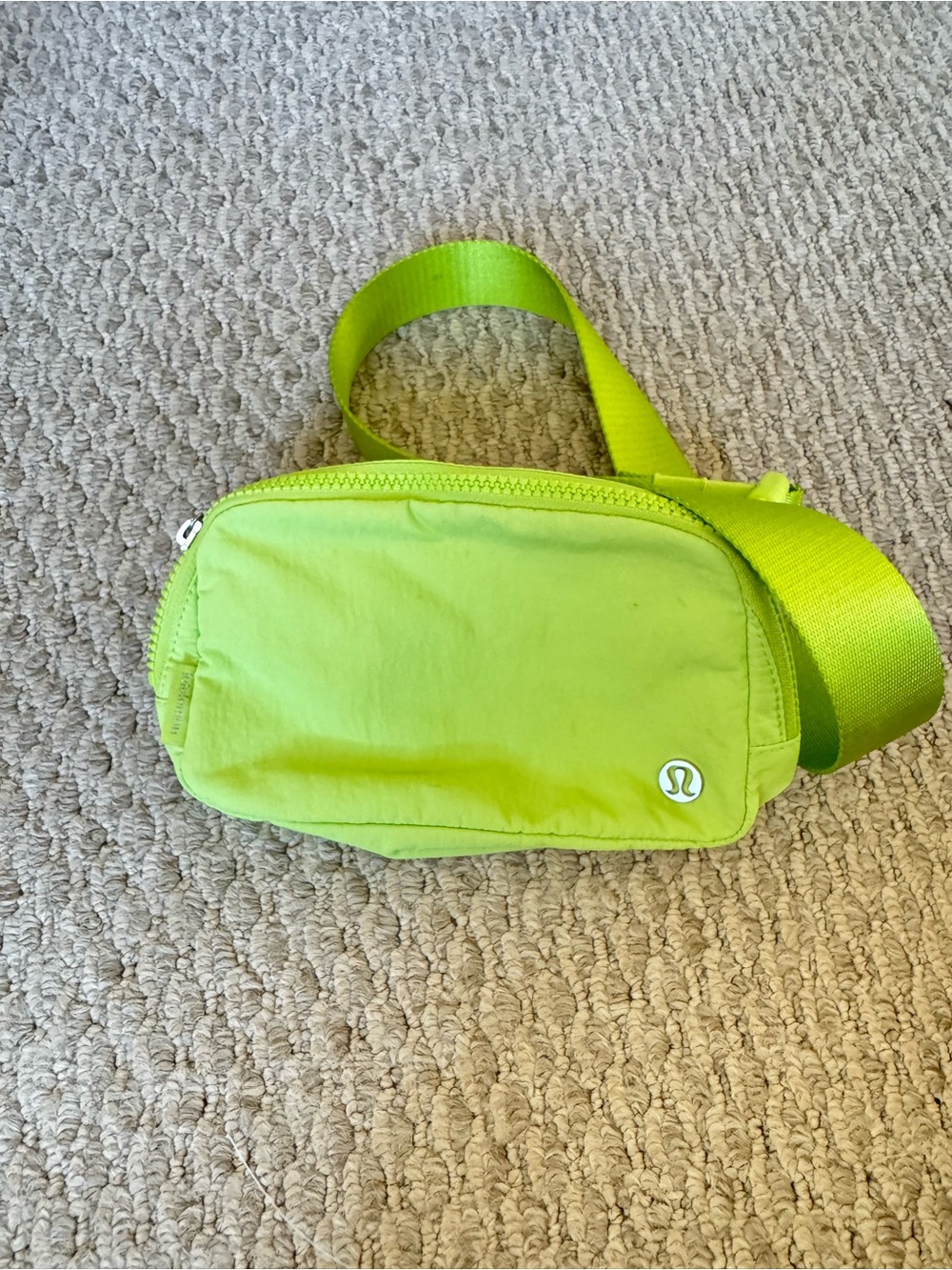 lululemon athletica Neon Lime Crossbody/Fanny Pack